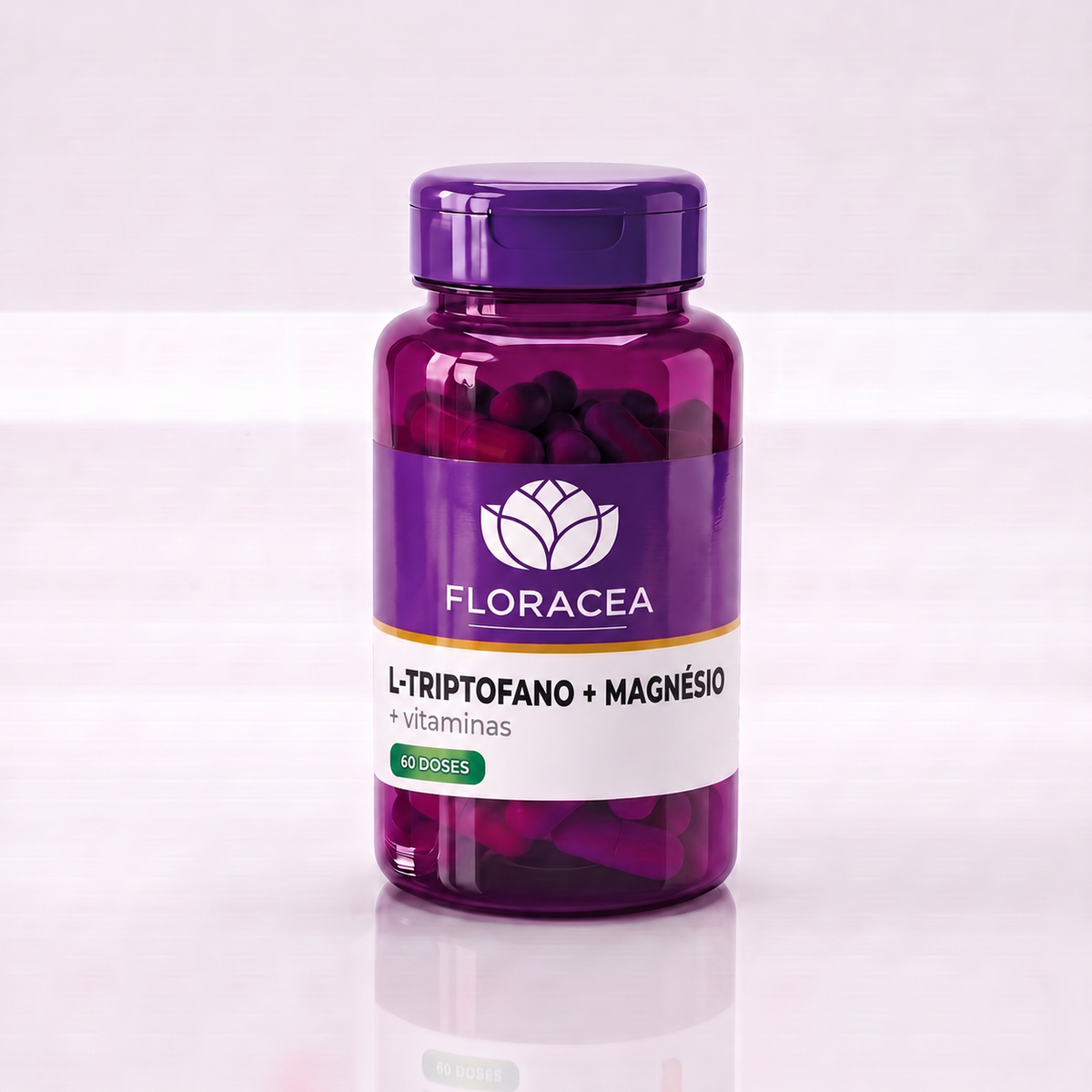 L-Triptofano + Vitaminas E Minerais 60 Doses