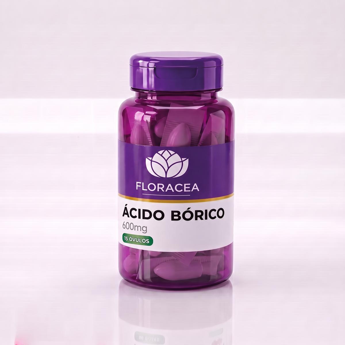 Ácido Bórico 600mg Óvulos
