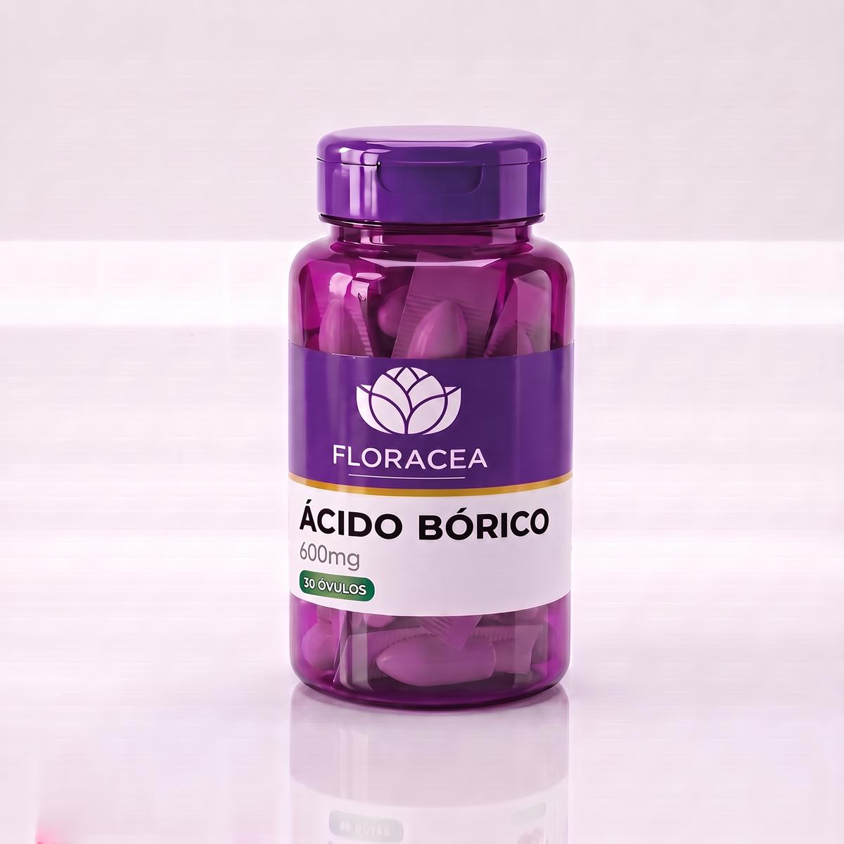 Ácido Bórico 600mg Óvulos