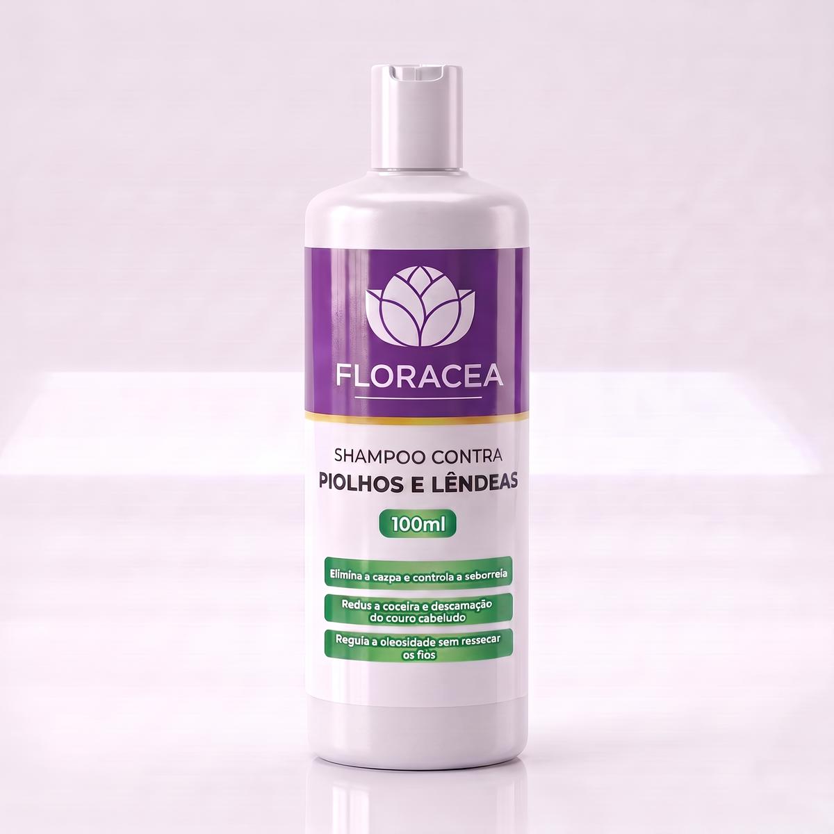 Shampoo Contra Piolhos e Lêndeas