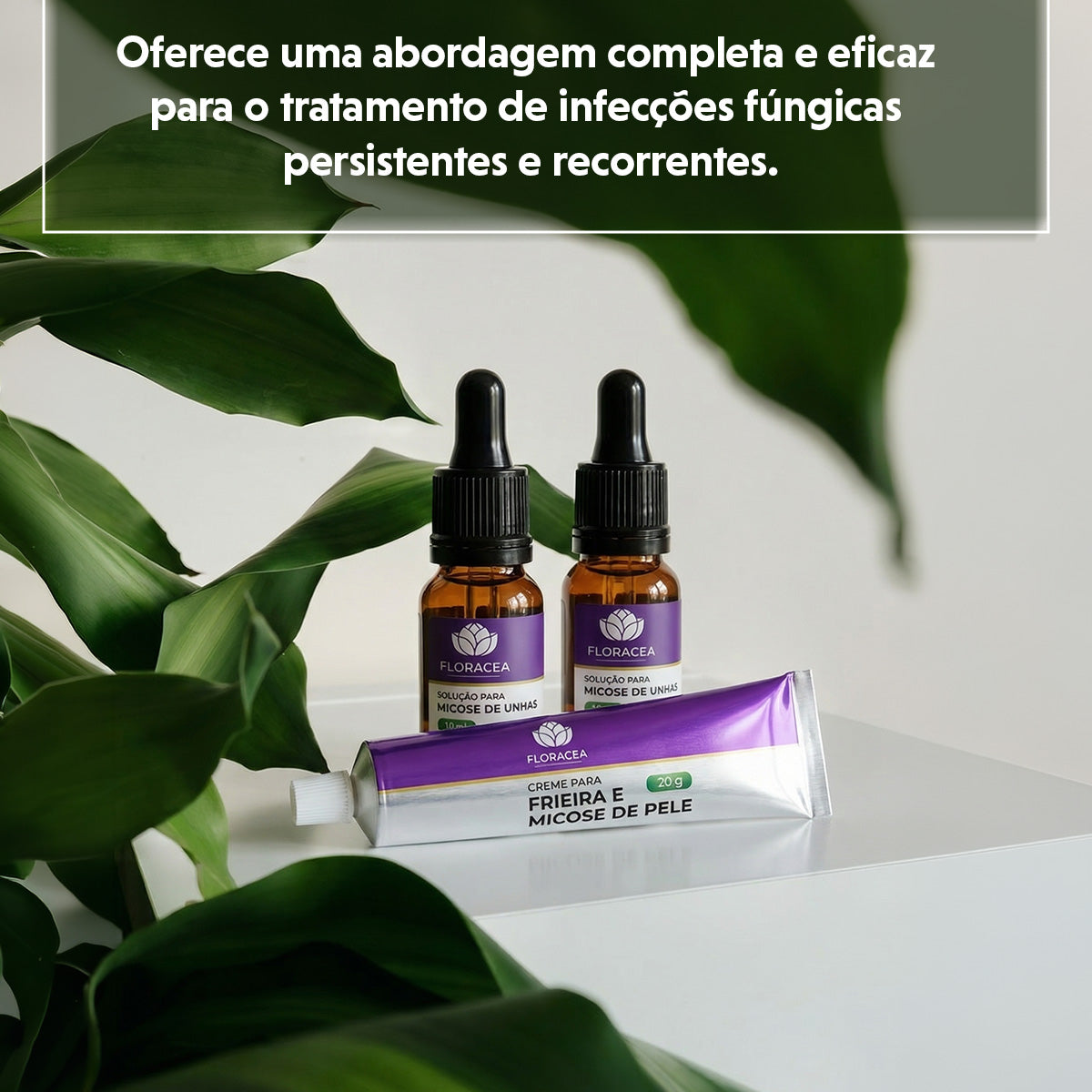 Combo 2 Solução de Micose 10ml + 1 Creme de Frieira 20g - imagem 4