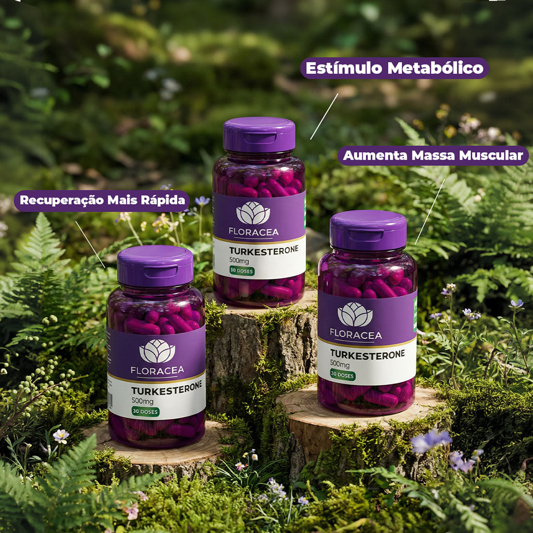 Combo 3 Turkesterone 500mg 30 Doses - imagem 2
