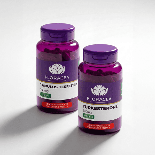 Combo Tribulus Terrestris 500mg 60 Doses + Turkesterone 500mg 30 Doses - imagem 2