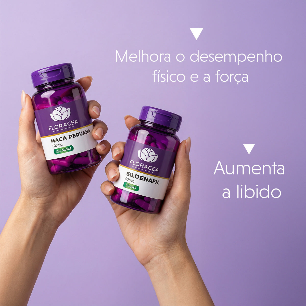 KIT UP MEN - Maca Peruana 500mg 120 Doses + Sildenafil 50mg 7 Doses - imagem 2