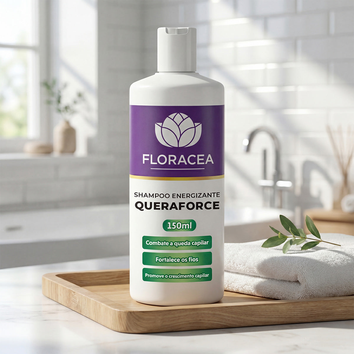 Shampoo Energizante Queraforce 150ml - imagem 2