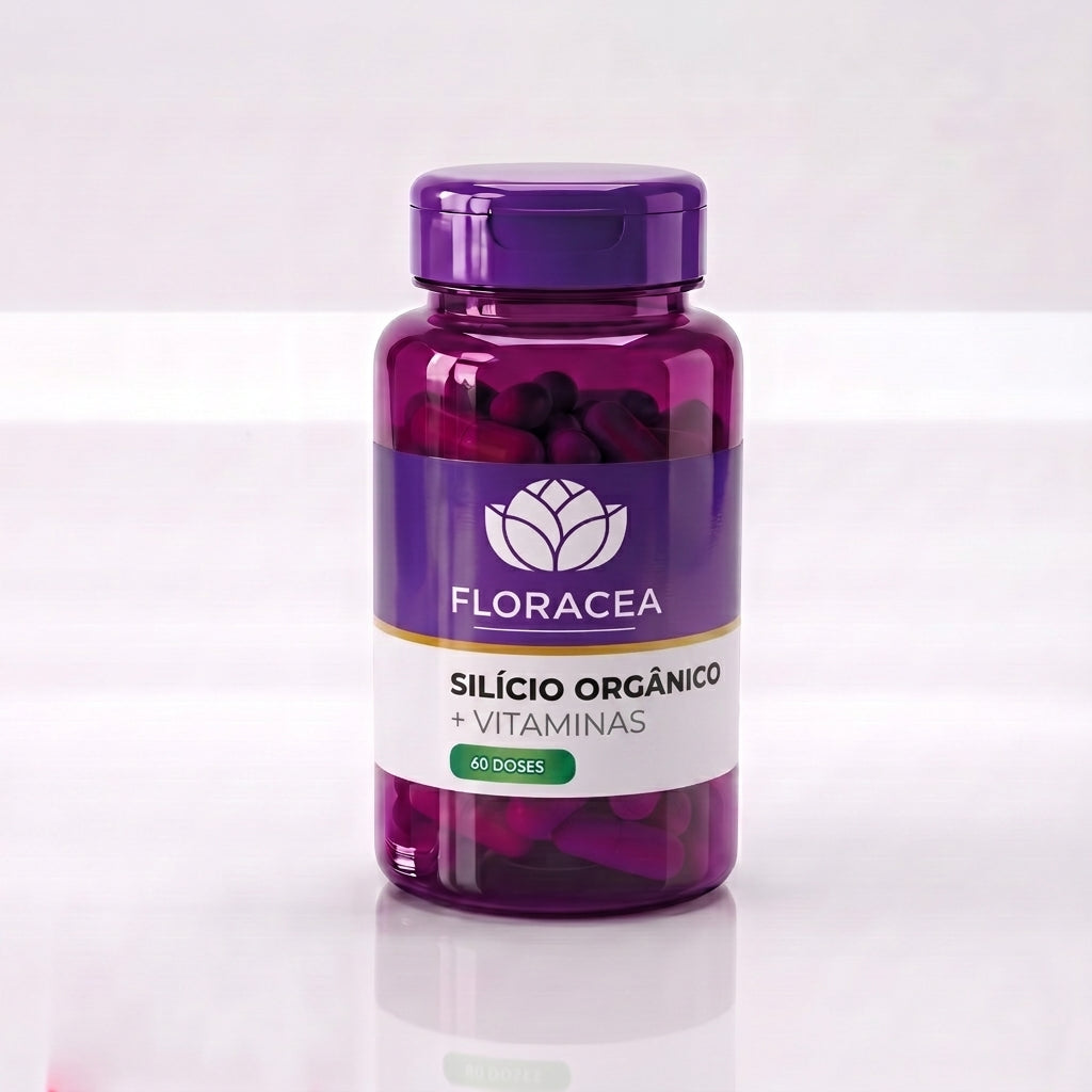 Silício Orgânico + Vitaminas 60 Doses