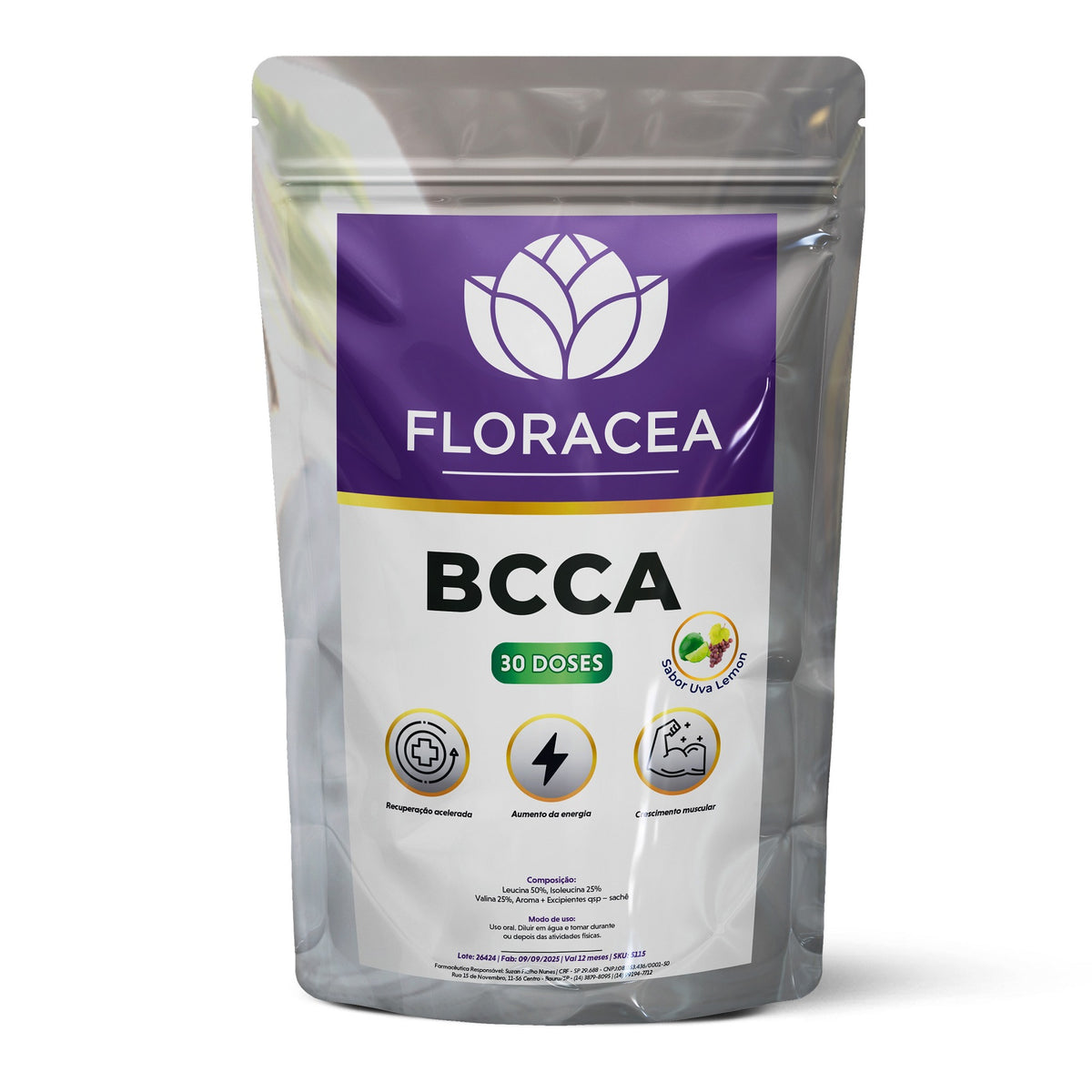BCAA Sabor Uva Lemon