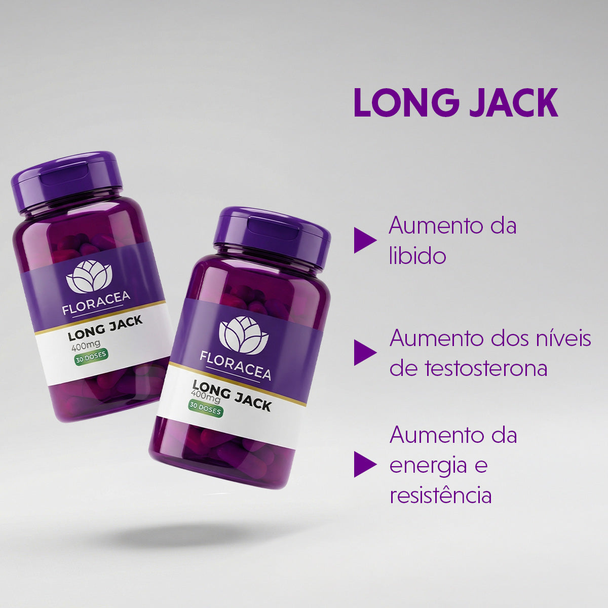 Combo 2 LONG JACK 400mg 30 Doses - imagem 2