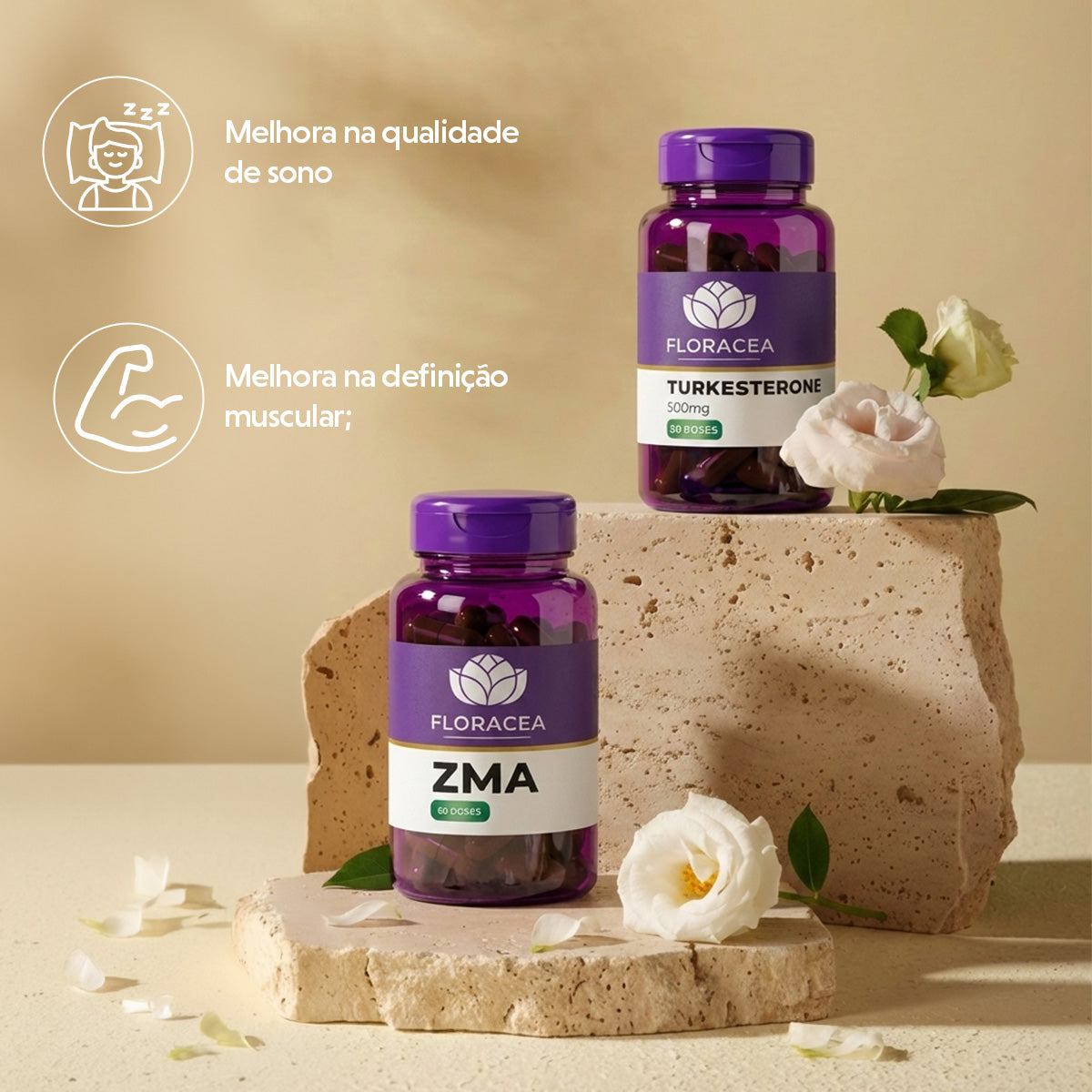 Combo Zma 60 Doses + Turkesterone 500mg 30 Doses - imagem 2