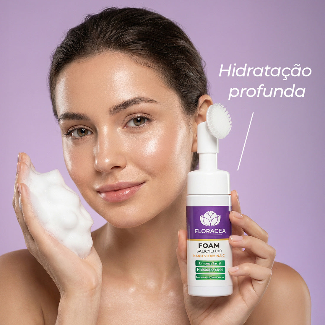 Foam Salicylico C10 (Esfoliante Facial e Hidrantante) 100ml - imagem 2