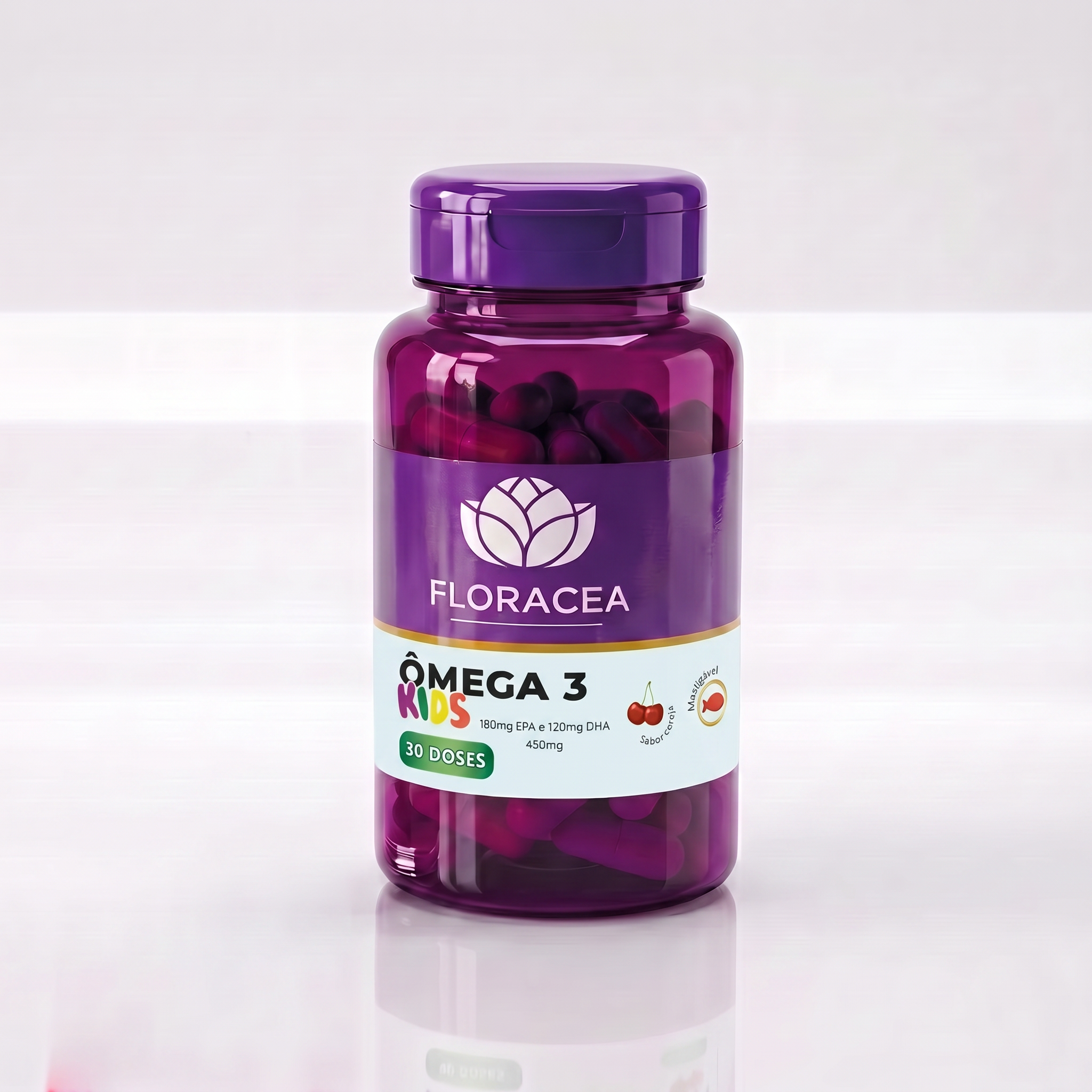 Ômega KIDS 450mg - EPA180 / DHA120