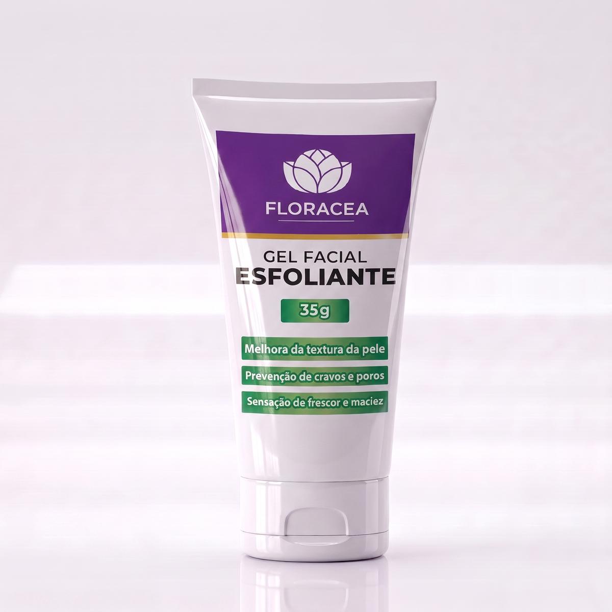 Gel Esfoliante Facial com Semente de Damasco (Apricot) 35g