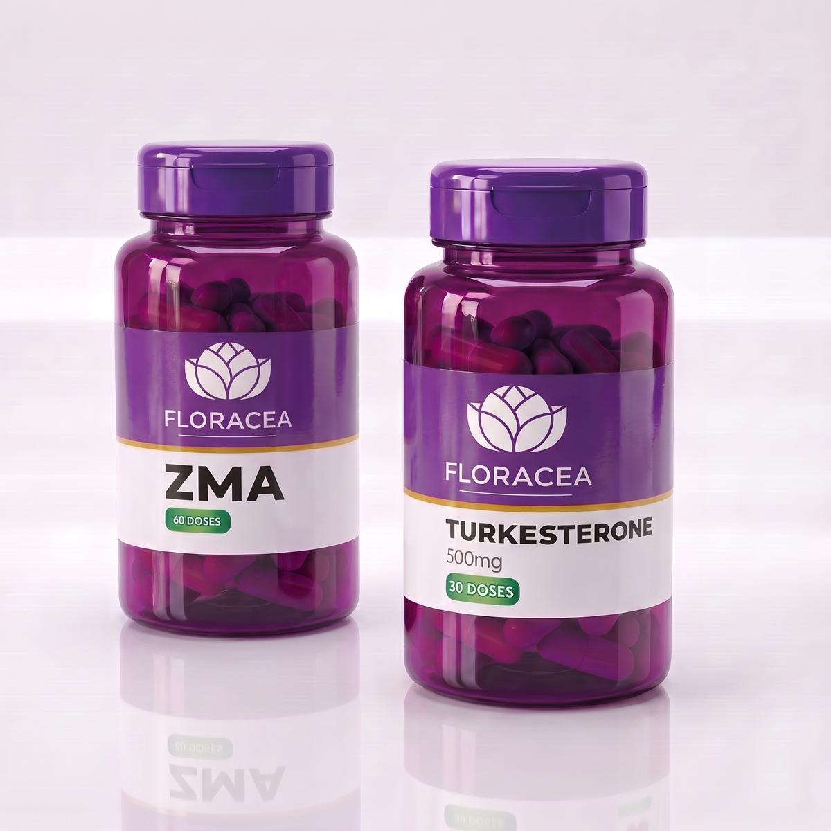 Combo Zma 60 Doses + Turkesterone 500mg 30 Doses