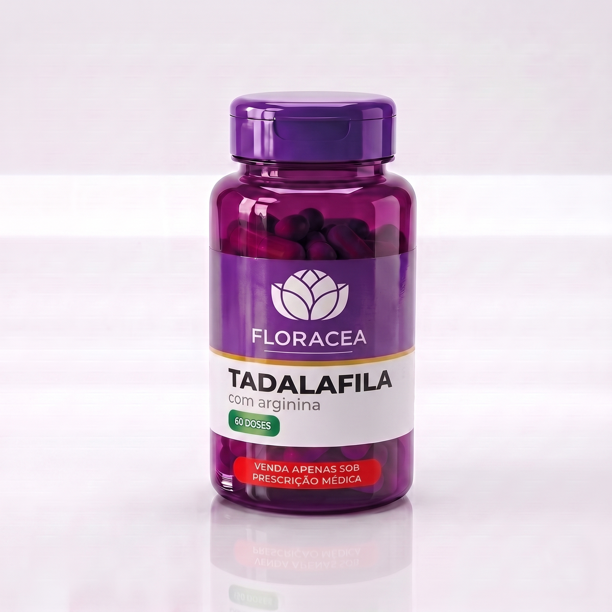 Tadalafila 5mg + Arginina 250mg 60 Doses