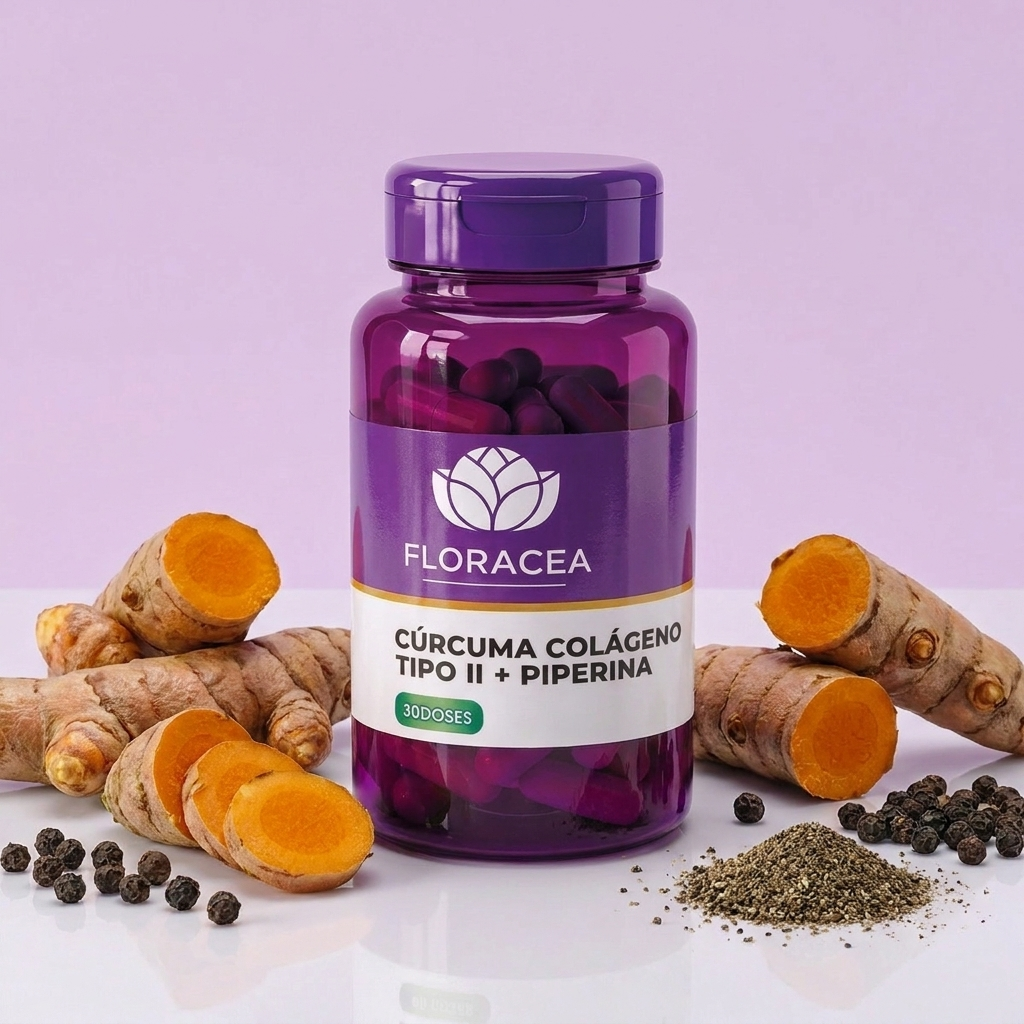 No Pain - Cúrcuma + Colágeno Tipo II + Piperina