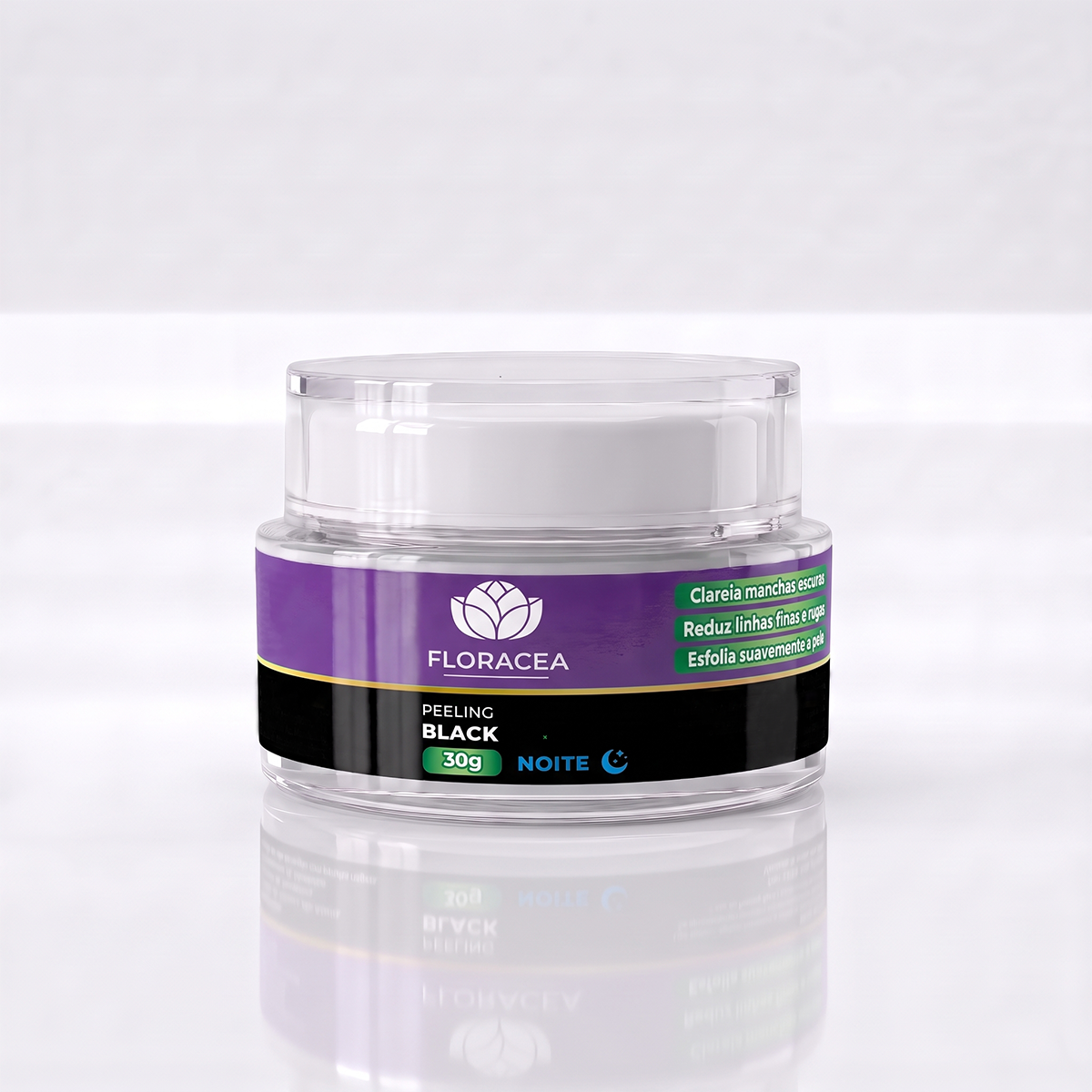 Peeling Black - Clareador e Anti-aging - Noite 30g