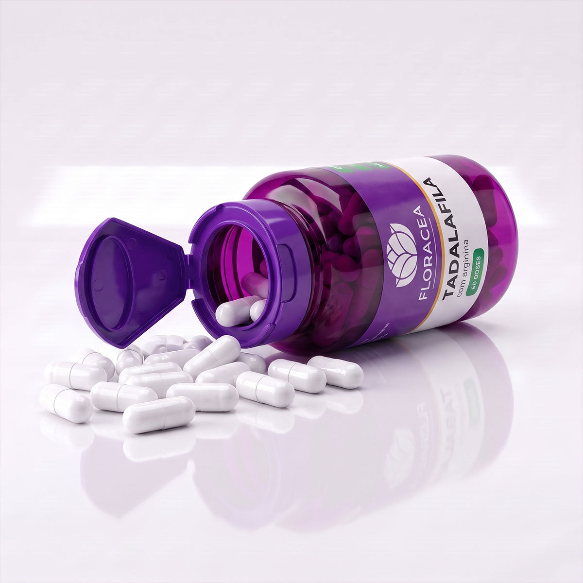 Tadalafila 5mg + Arginina 250mg 60 Doses