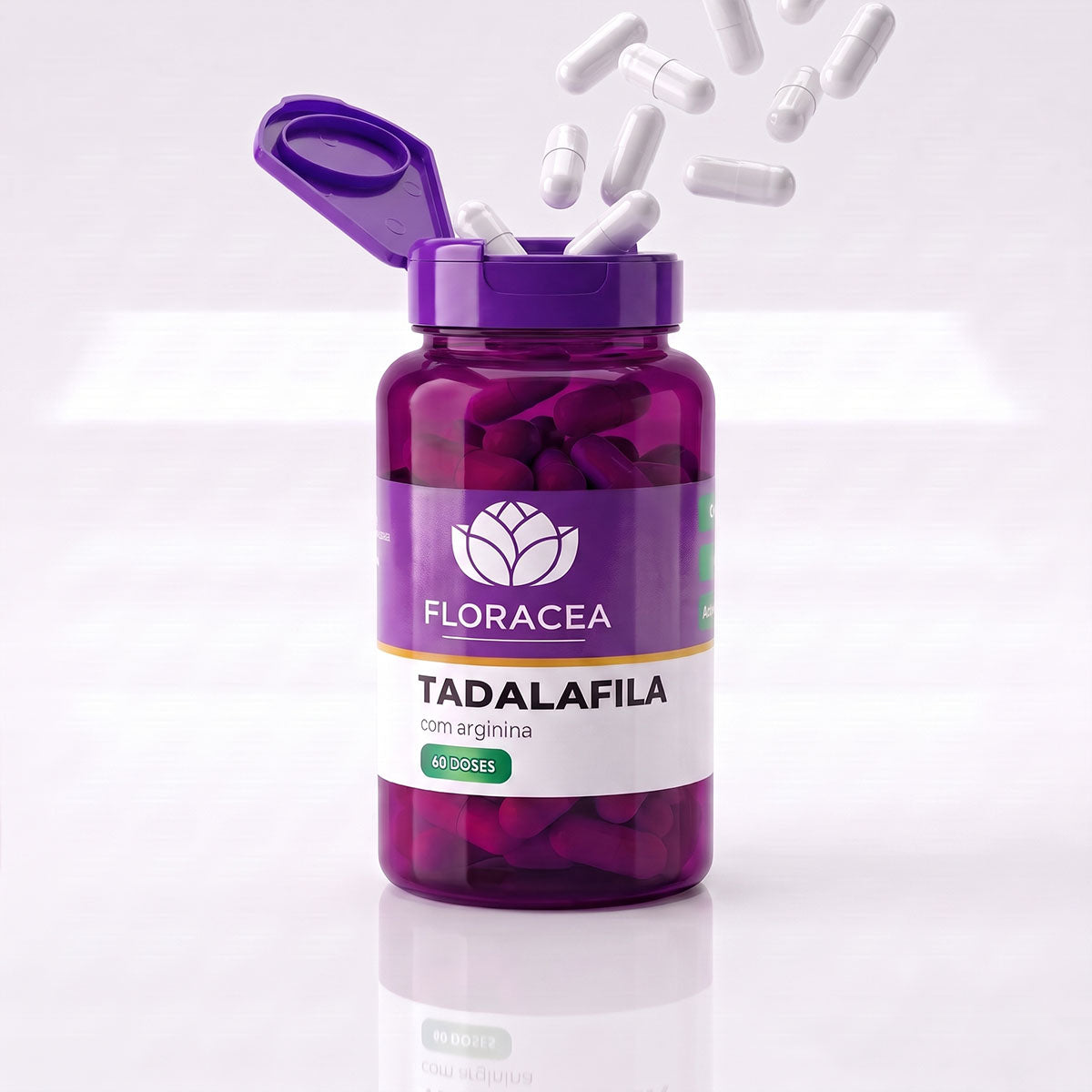 Tadalafila 5mg + Arginina 250mg 60 Doses